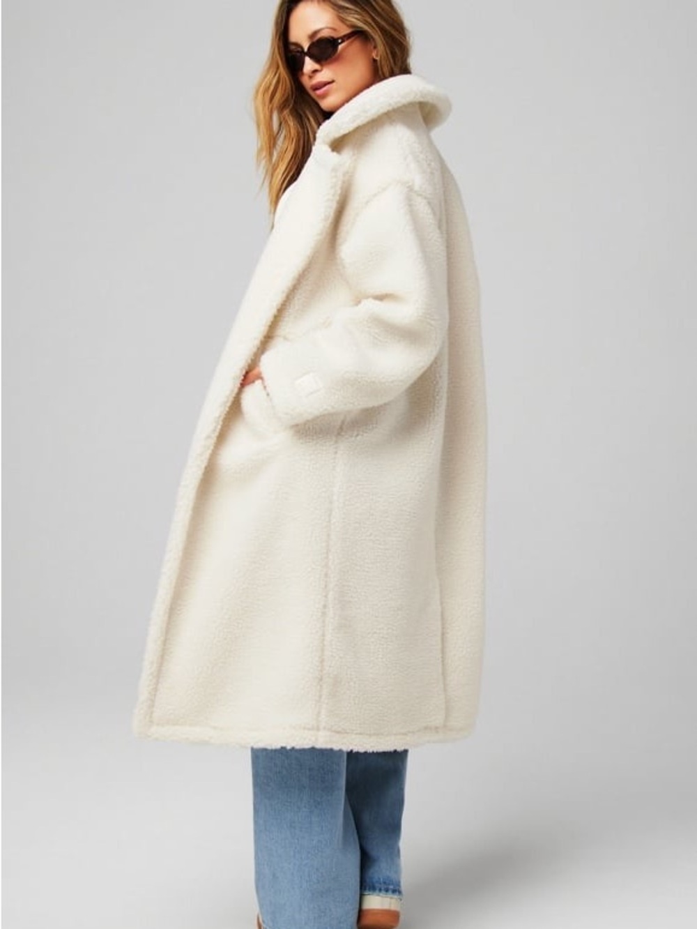 Cream Teddy Coat